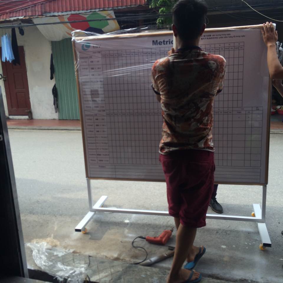 Làm biển lịch công tác, biển công việc tại Hải Phòng