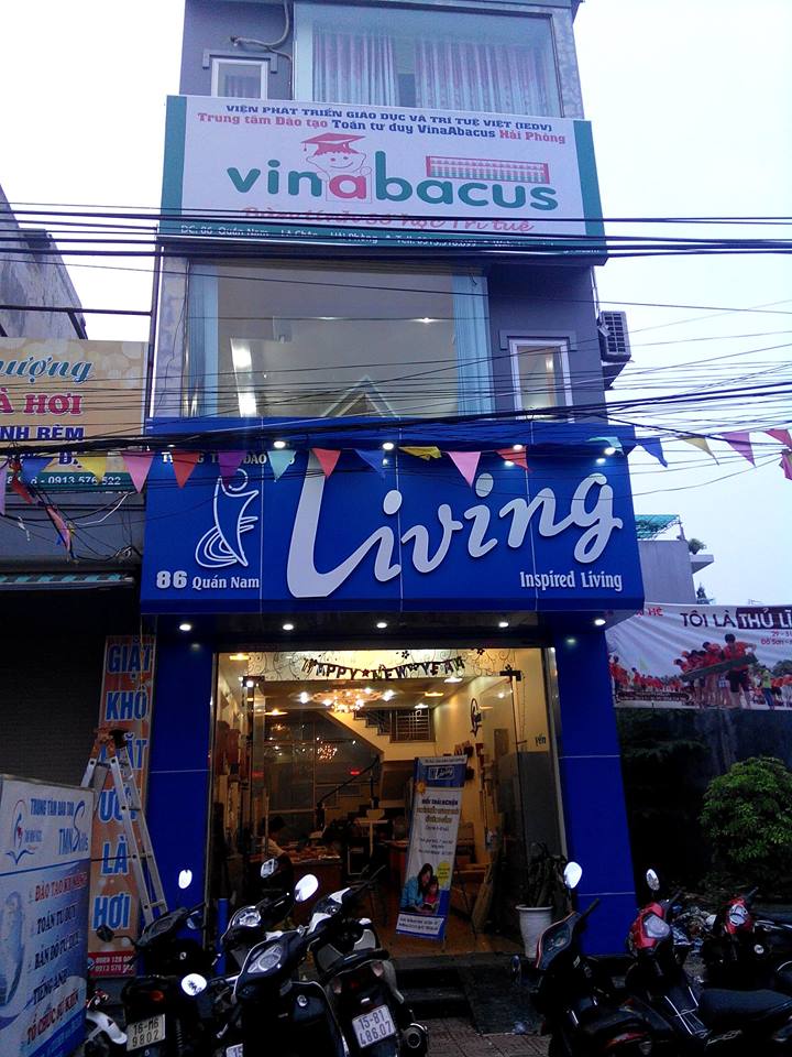 Thiết kế, thi công biển chữ nổi tại 86 Quán Nam - Lê Chân - Hải Phòng