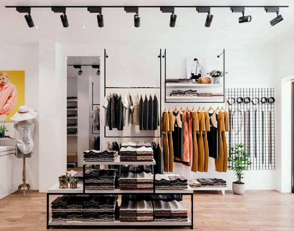 Sản xuất quầy kệ vách ngăn shop thời trang tại Quảng Ninh