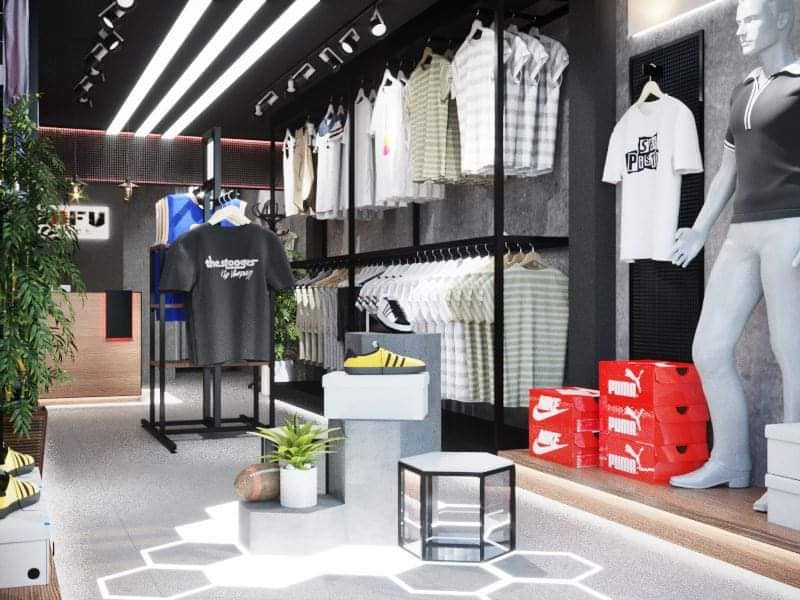 Thi công biển quảng cáo nội thất shop thời trang tại Hải Phòng